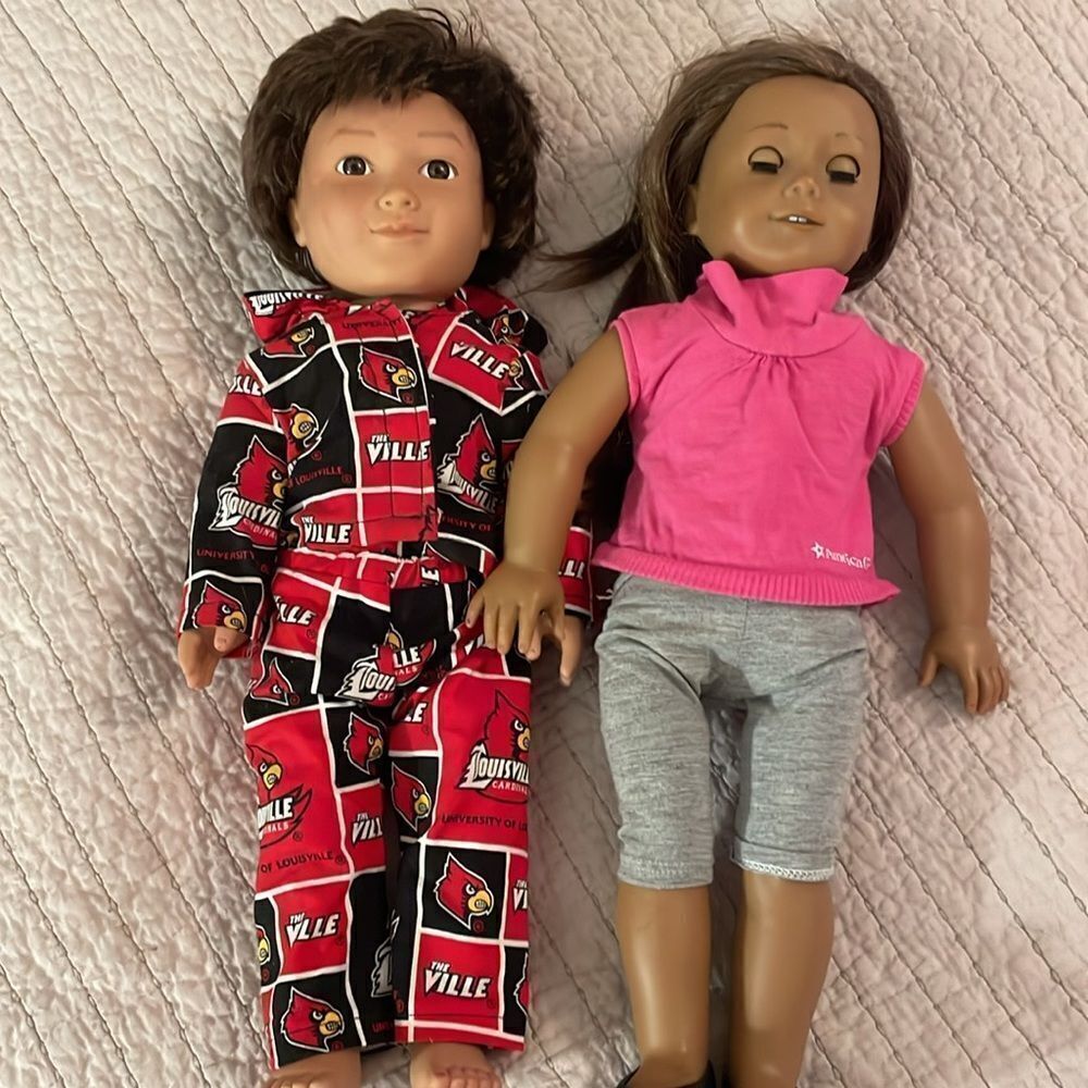 American Girl 2013 Just a
Like You Doll with accessories and 2016 Cititoy Doll